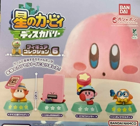 Ship Figure Kirby and the Forgotten Land Small Figure Vol.6 4 Pieces Set (In-stock)