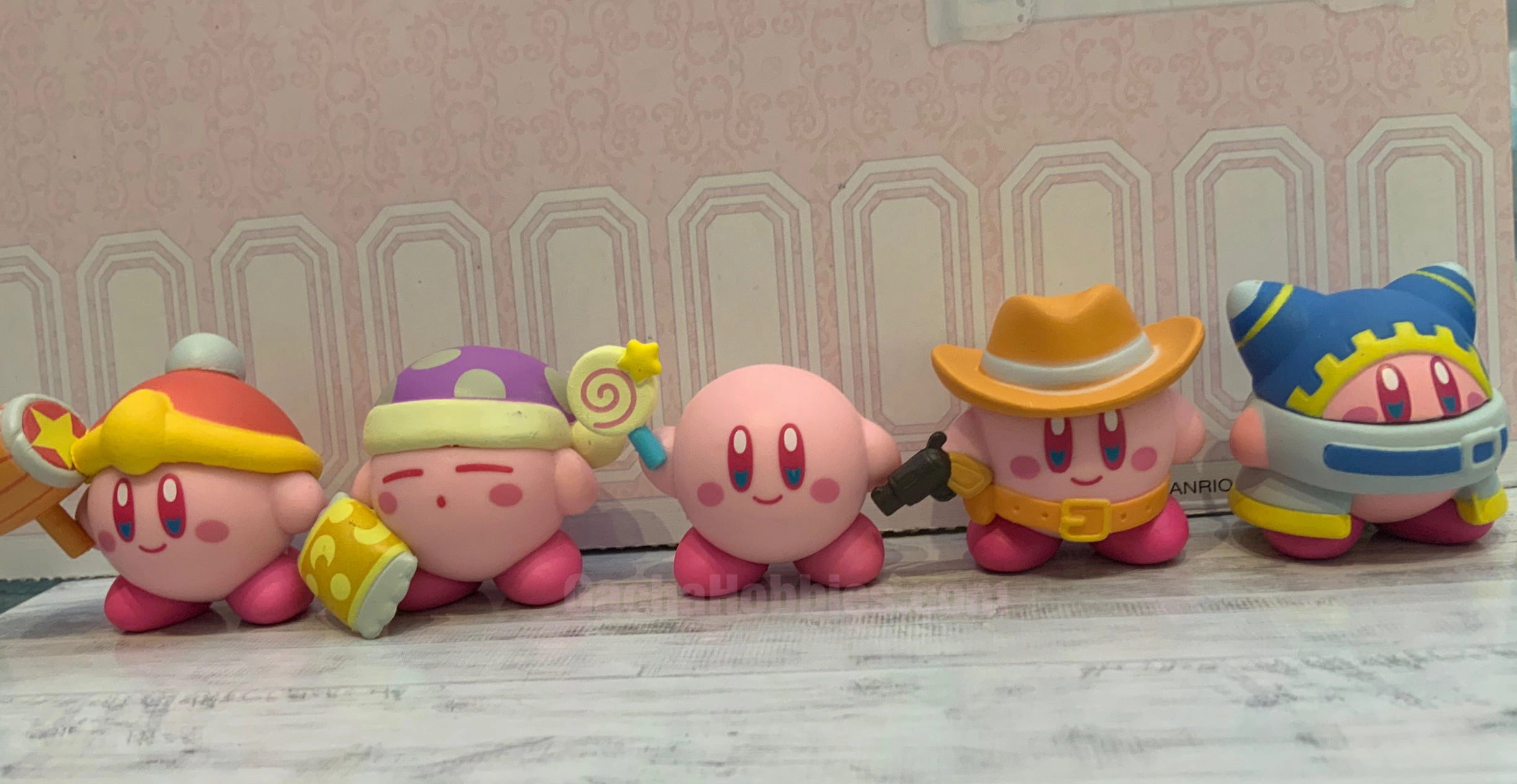 Miniature Item Themed Decor Kirby Muteki Suteki Closet Mini Figure 5 Pieces Set (In-stock)