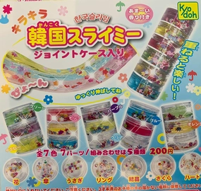 Religious Icon Korean Sparkle Layered Slime 5 Pieces Set (In-stock)