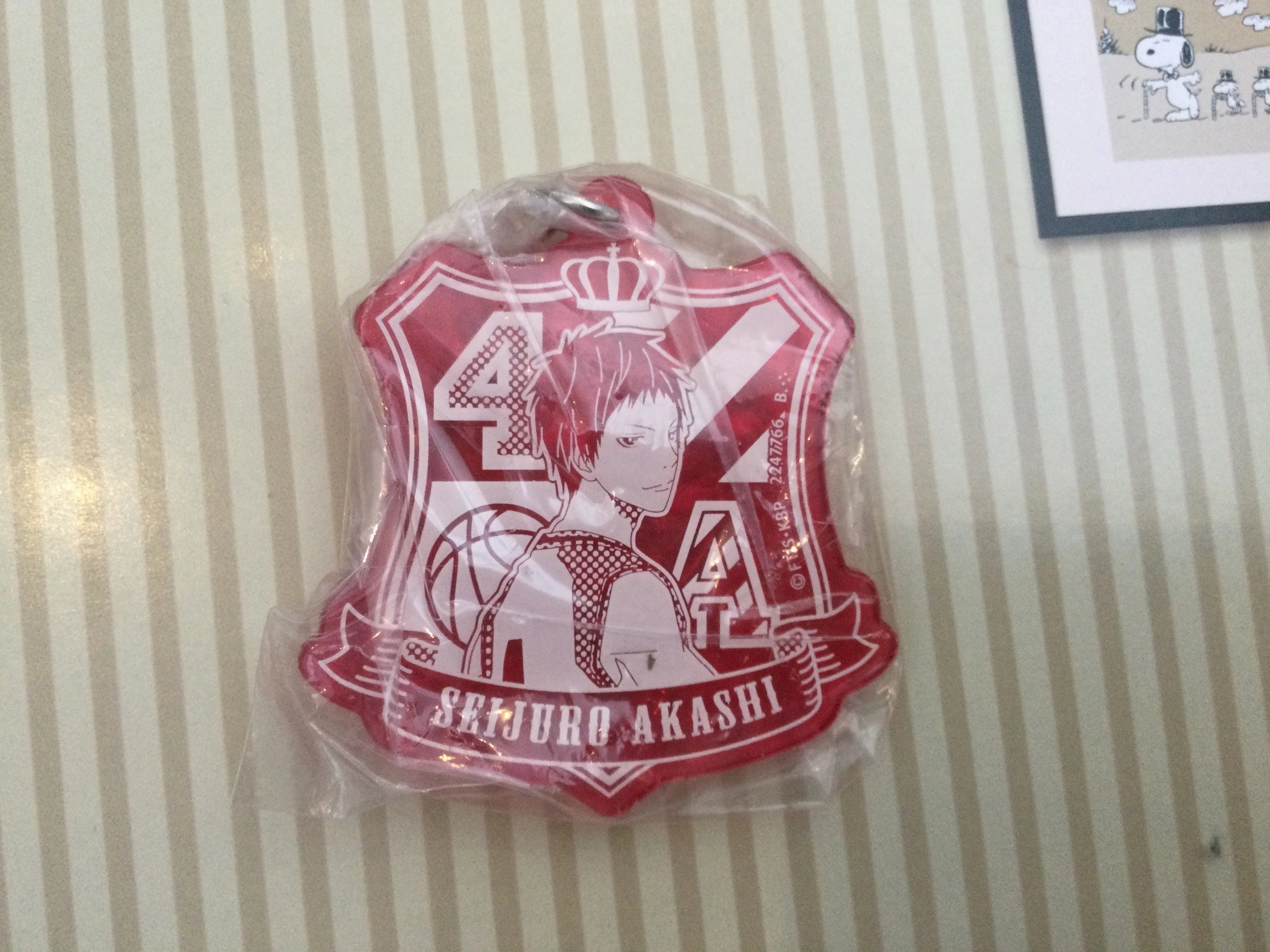 Limited Figure Limited Collectible Kuroko no Basketball Characters Colourful Acrylic Keychain 8 Pieces Set (In-stock)