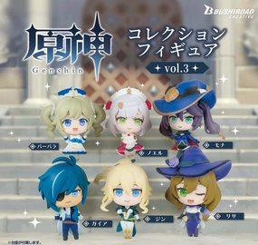 Superhero Pose Wholesale Price Genshin Impact Character Mini Figure Vol.3 6 Pieces Set (In-stock)