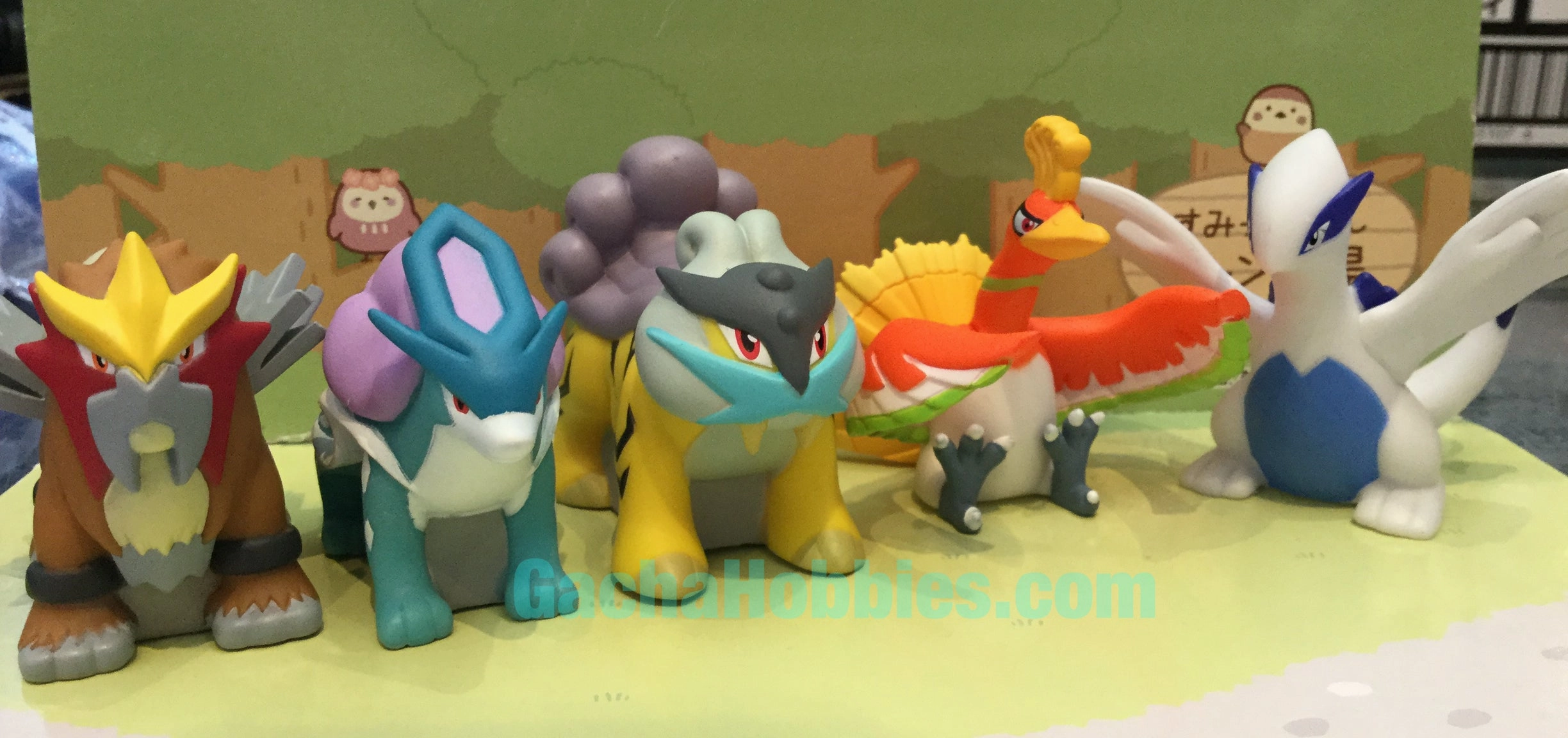 Legendary Pokemon Vinyl Figure Vol.3 5 Pieces Set (In-stock) Art Goods
