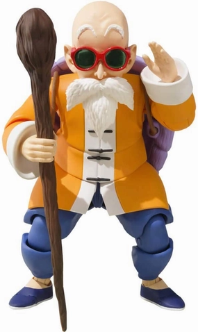 Media Attention Staff Pick S.H. Figuarts Dragon Ball Z Kai Master Roshi Action Figure