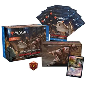 MAGIC: The Gathering Commander Legends: Battle for Baldur's Gate Bundle (English Ver.) Toy Series Series