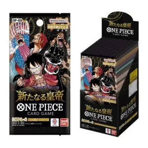 One Piece Card Game OP-09 Booster Pack - Four Emperors - Japanese Version Collector's Series Display Premium Collectible Item