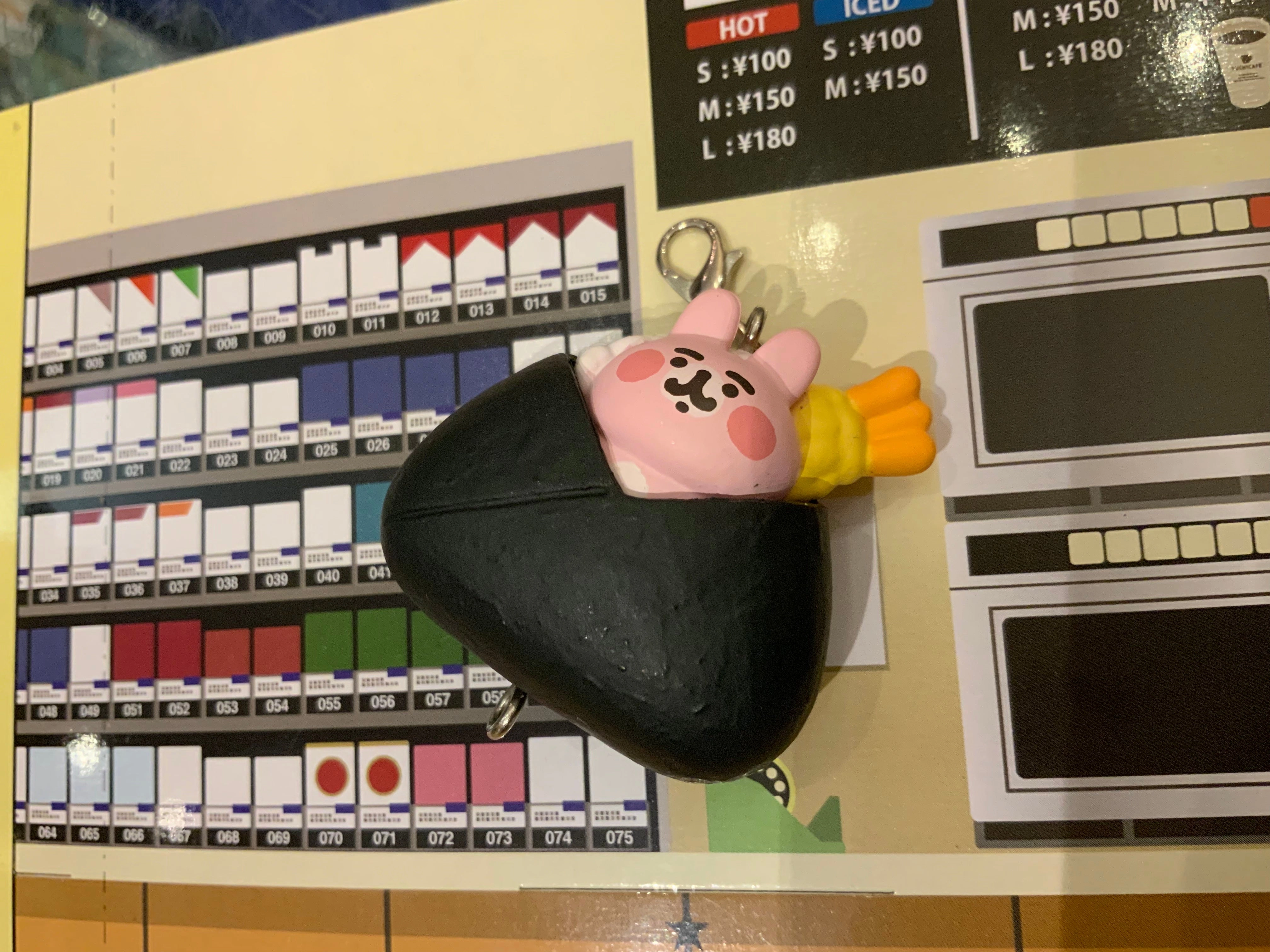 Storage Solution Omusubi Kororin Mini Figure  Connected Keychain (In-Stock)