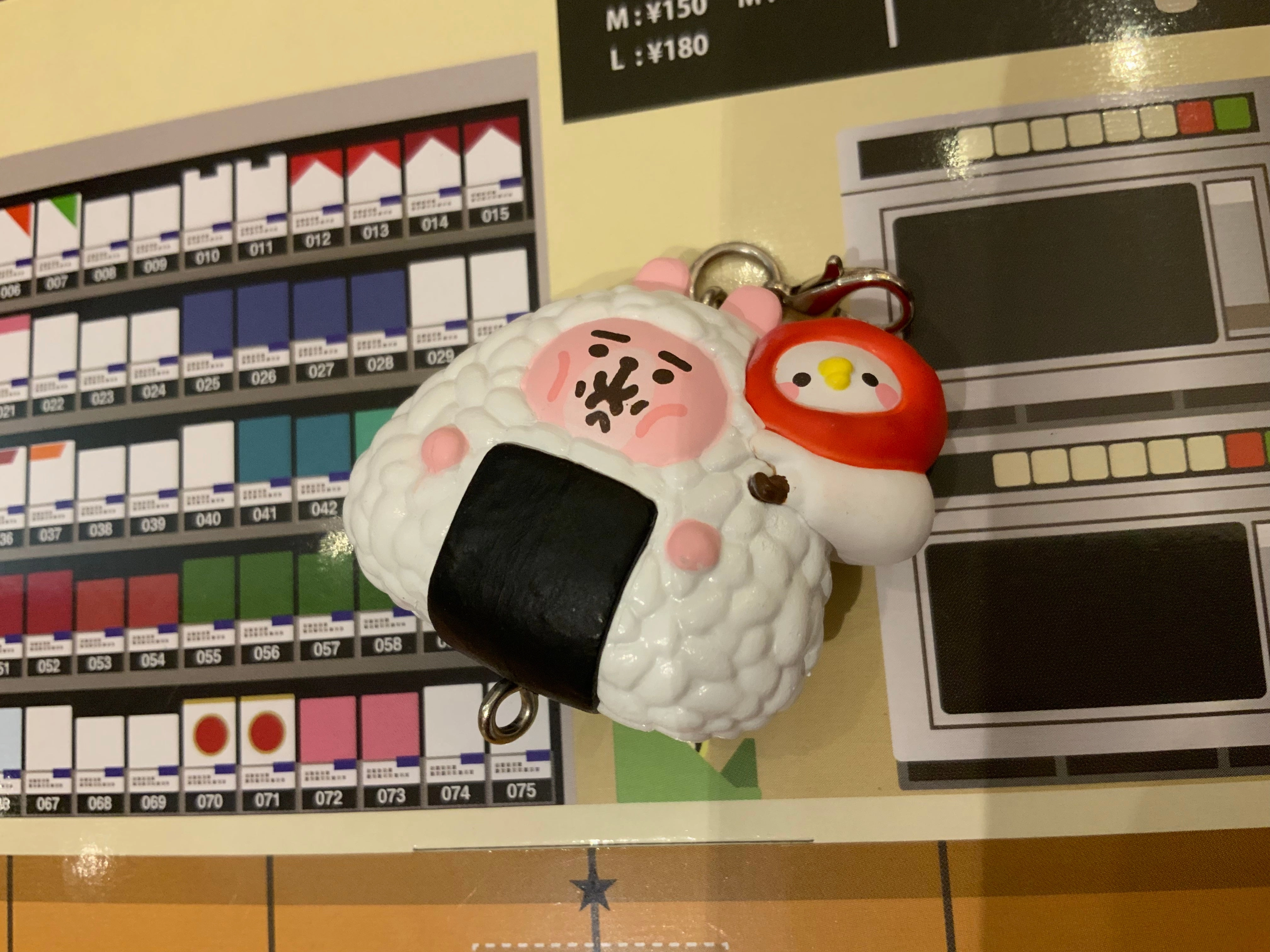 Omusubi Kororin Mini Figure  Connected Keychain (In-Stock) Character Toy