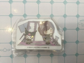 Miniature Goods Collectible Toy HATSUNE MIKU Project SEKAI COLORFUL STAGE Virtual Singer x 25-ji Nightcord de Characters Clip Stand 10 Pieces Set (In-stock)