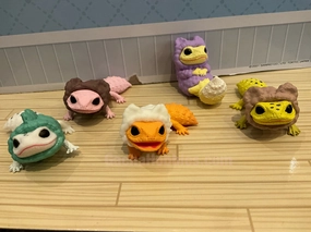 Convention Exclusive Lizards with Leopard Panamas Small Figure 5 Pieces Set (In-stock)