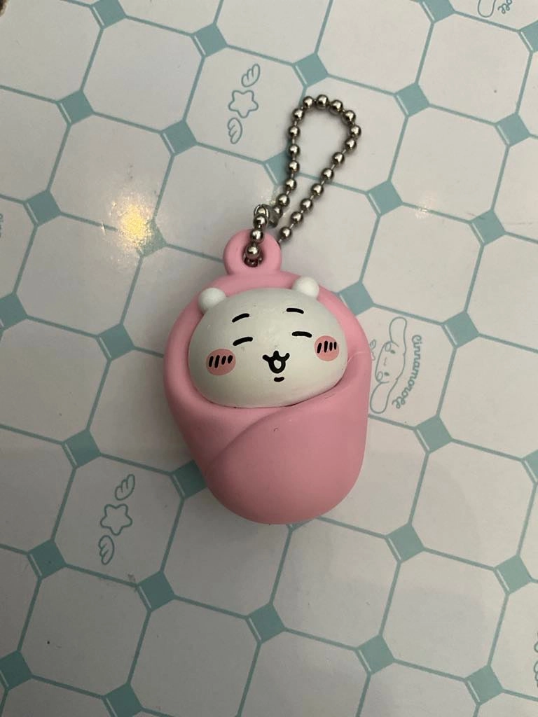 Chiikawa and Friends Baby Small Figure Keychain 4 Pieces Set (In-stock) Felt Toy Birthday gift