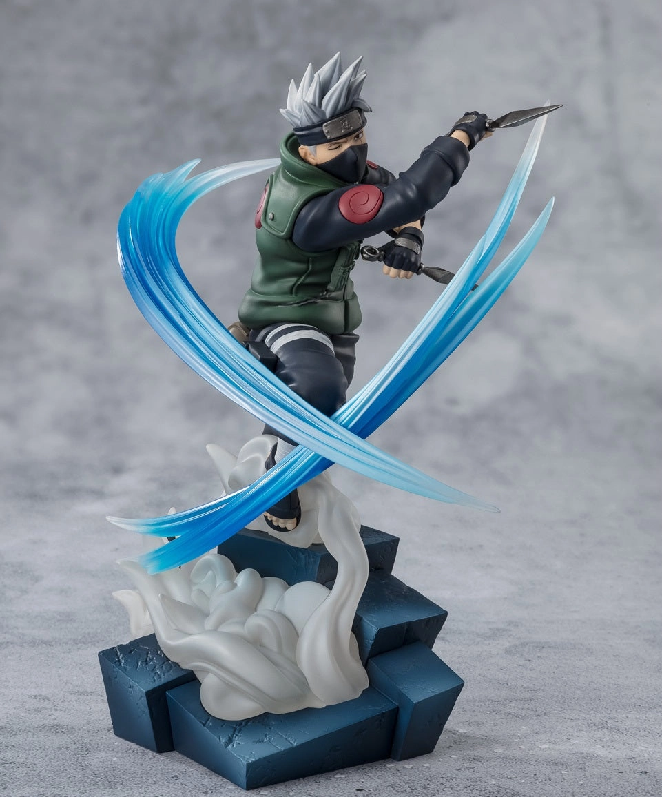 Japanese Anime Dinosaur Model Figuarts Zero Extra Battle Naruto Shippuden Kakashi Hatake (Conclusion With One Once Called A Friend) Statue