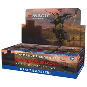 MAGIC: The Gathering Commander Legends: Battle for Baldur's Gate Draft Booster (English Ver.) Random Drop Display