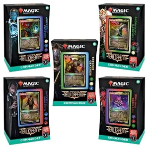 Toy Pack Display MAGIC: The Gathering Streets of New Capenna Commander Deck 5 Types (English Ver.)
