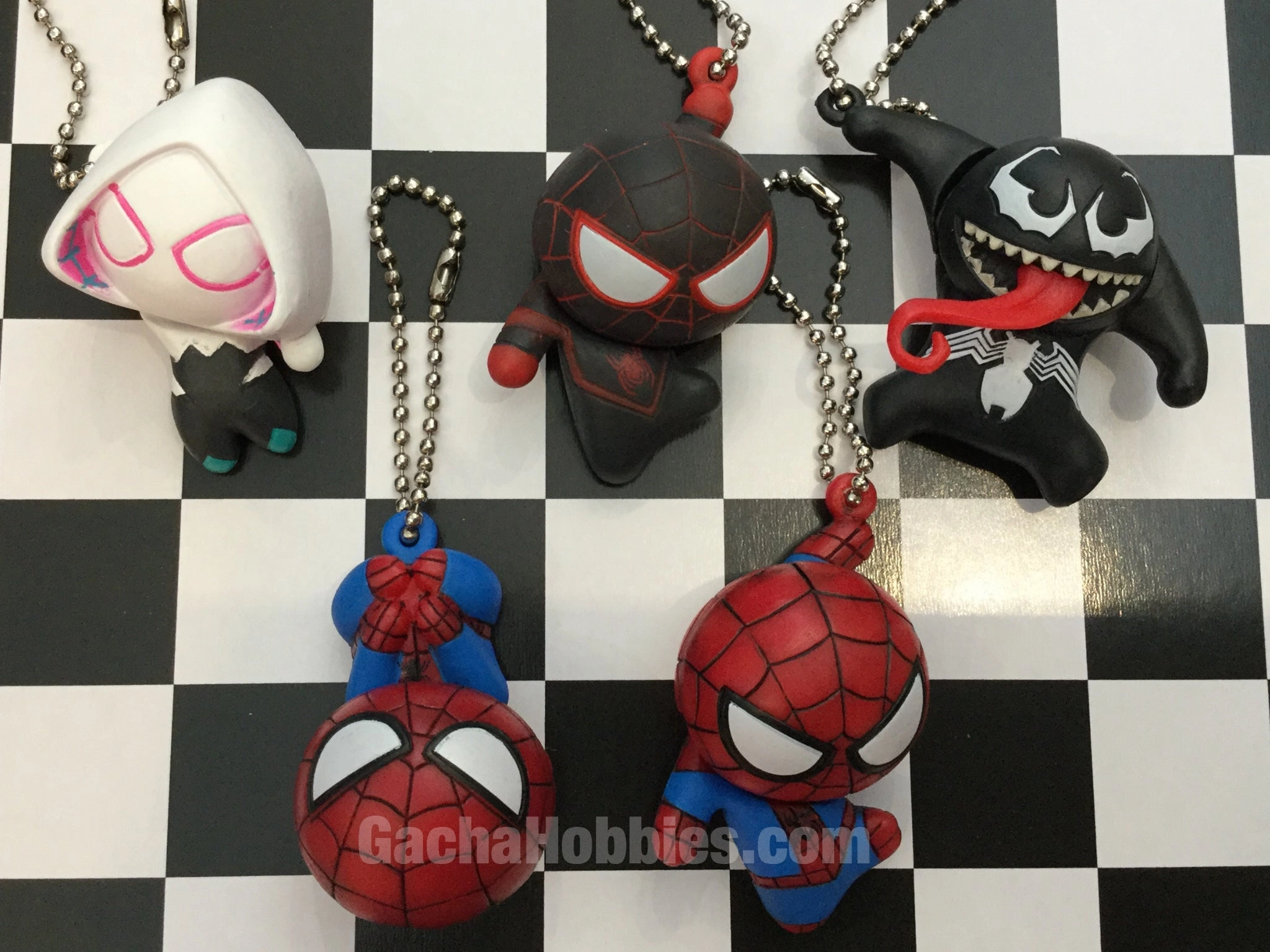 Spider Man Movable Keychain 5 Pieces Set (In-stock) for all ages