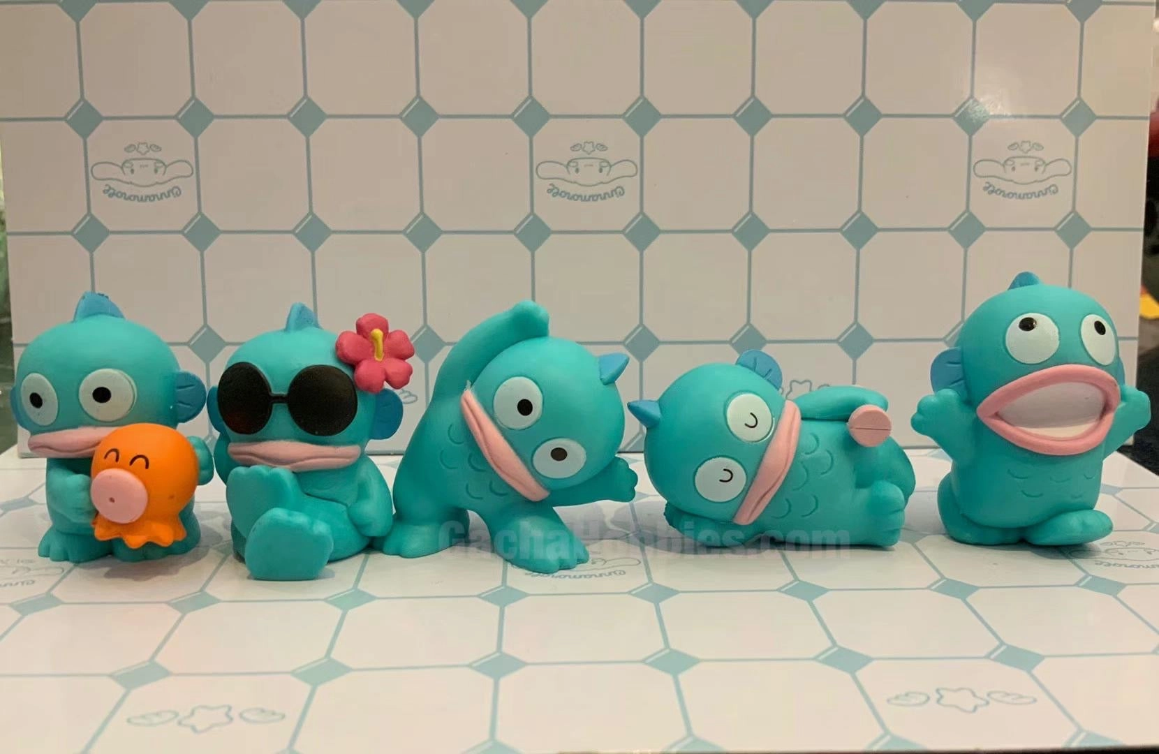 Sanrio Hangyodon Collection Mini Figure 5 Pieces Set (In-stock) Collectible Collectible