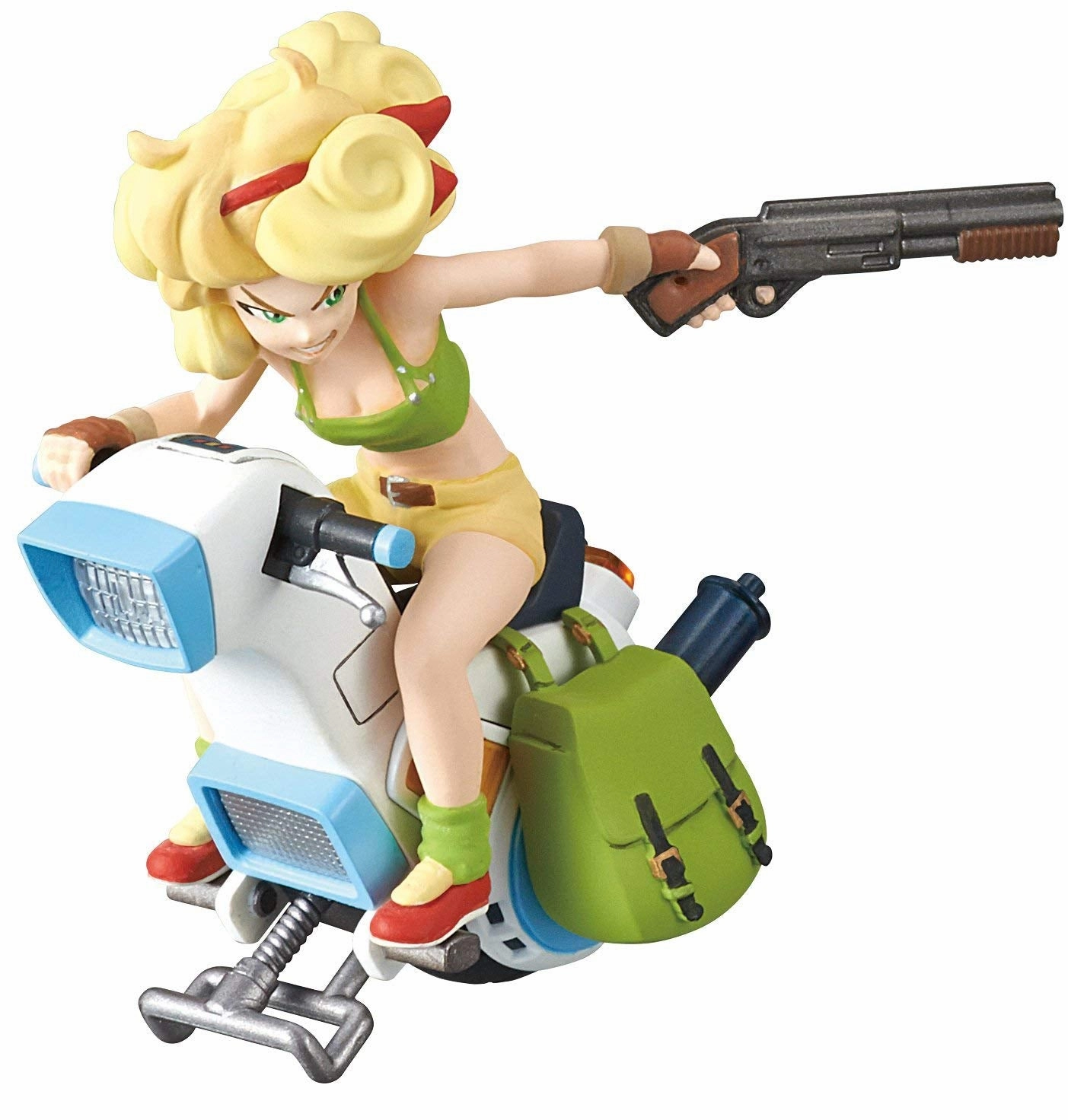 Anime Creation Cartoon Network Lunch's One-wheel Motorcycle Mecha Colle Dragon Ball - Bandai
