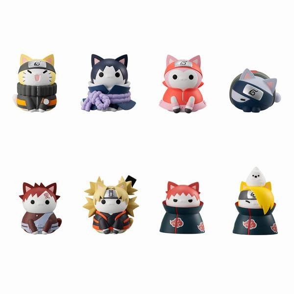 Animal Figure MEGA CAT PROJECT "NARUTO -Shippuden-" NYARUTO! Decisive Battle! vs Akatsuki Rush Ver.