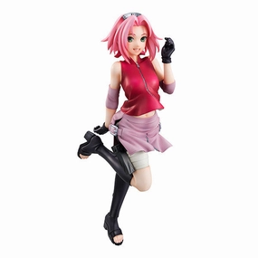 Megahouse Naruto Shippuden Naruto Gals Sakura Haruno Scale Statue Figure PVC Urban Vinyl
