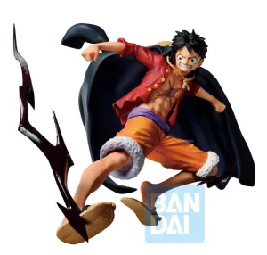 Bandai Ichibansho One Piece (Signs of the Hight King) Monkey D. Luffy Statue Legendary Status Movie Display