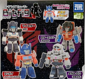 BitFig Transformer Character Mini Figure Vol.1 4 Pieces Set (In-stock) Flying Pose