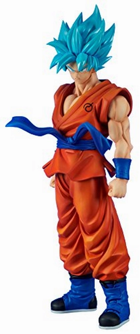 Static Pose Character Merchandise Son Goku SSJ God SS Gigantic Series Dragon Ball Super - X-Plus