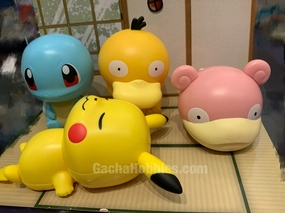 Pokemon Big Head Figure Vol.5 4 Pieces Set (In-stock) Miniature Hobby Rococo Sculpture