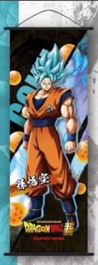 PC Game Wall Scroll | Dragon Ball | Goku (SSGSS)