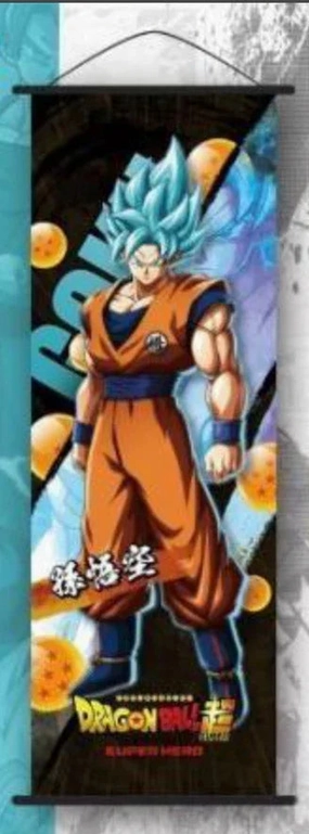 PC Game Wall Scroll | Dragon Ball | Goku (SSGSS)