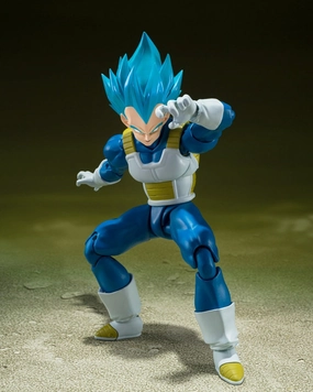 Console Game Farm Animal S.H. Figuarts Dragon Ball Super Saiyan God Super Saiyan Vegeta (Unwavering Saiyan Pride) Action Figure