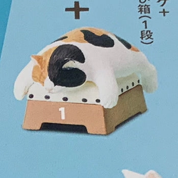 Cat with Vault Collection Figure 6 Pieces Set (In Stock) Collector Display Car Model