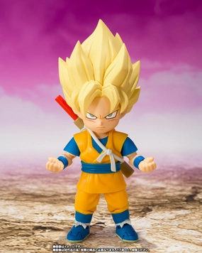 S.H. Figuarts Dragon Ball Daima Super Saiyan Son Goku (Mini) Action Figure Vinyl Figure