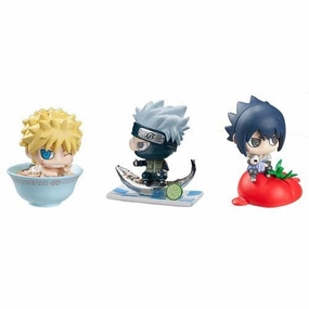 Miniature Unit Robot Item Naruto Petit Chara Land - Jump Festa 2014 ?? Swirl Lunch Version - MegaHouse