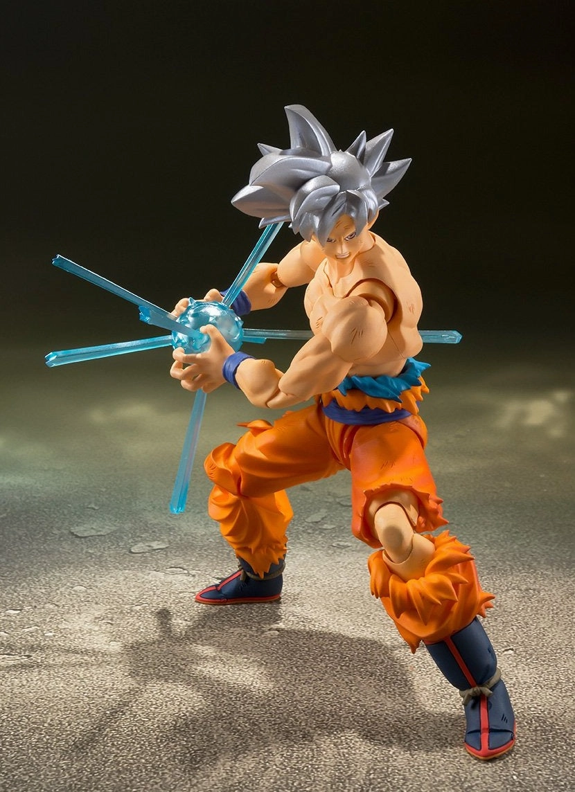 S.H. Figuarts Dragon Ball Super Son Goku Ultra Instinct (Reissue) Action Figure Popular Choice Movie Sculpture