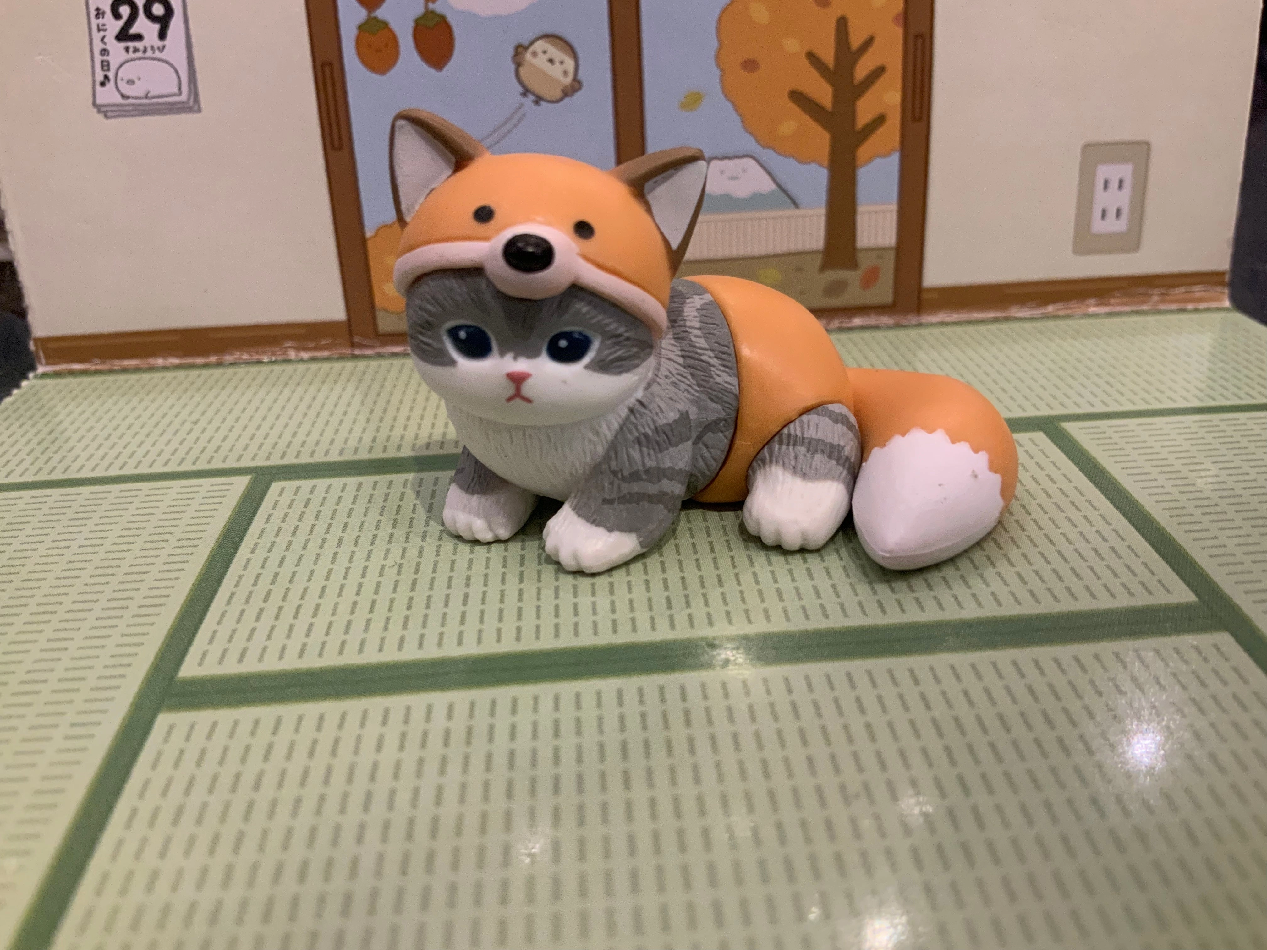 Mountain Animal People's Choice Mofusand Cat with Animal Costume Figure 5 Pieces Set (In-stock)