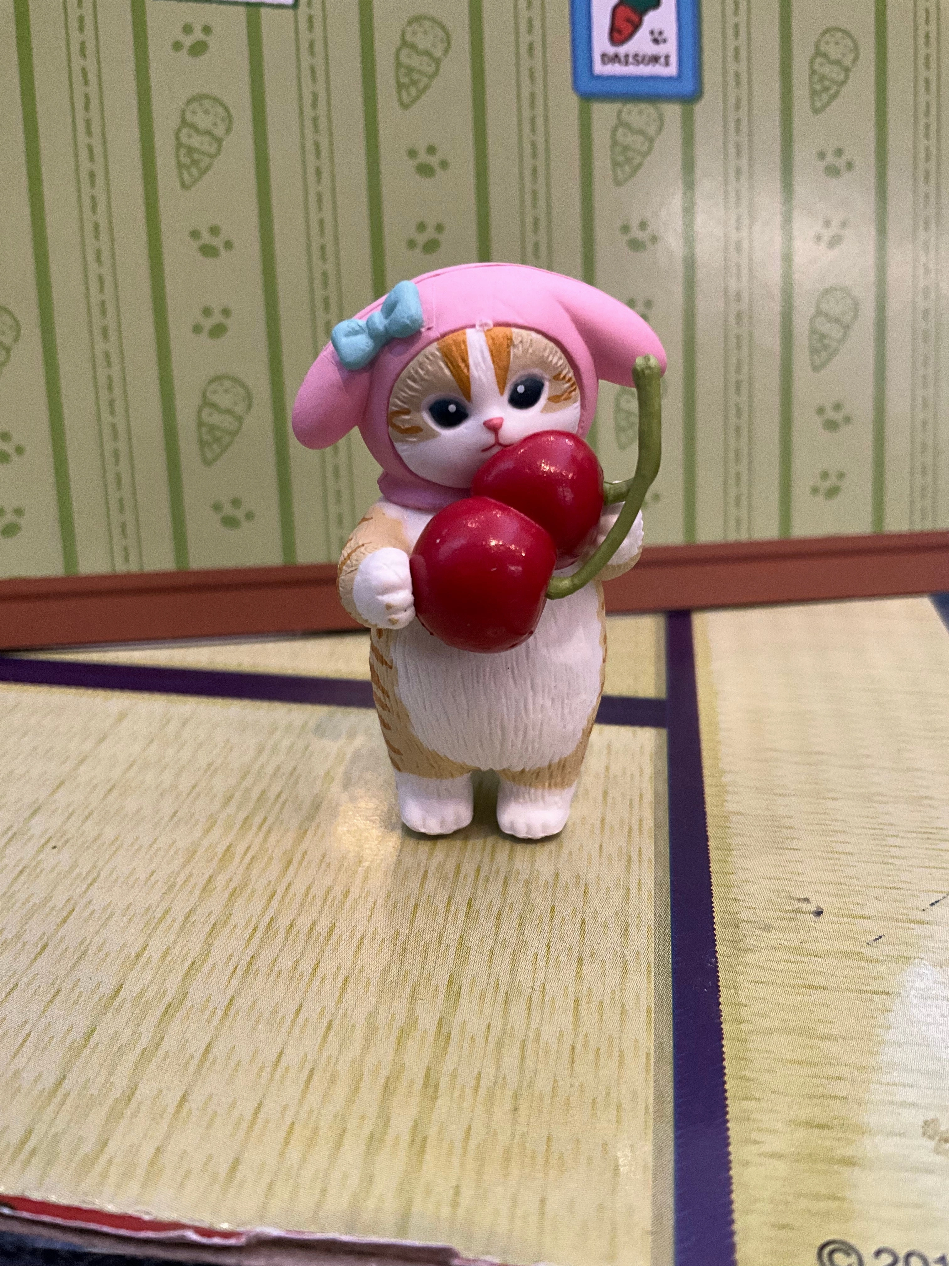 Superhero Merchandise Designer Showcase Mofusand x Sanrio Character Fruits Small Figure 5 Pieces Set (In-stock)