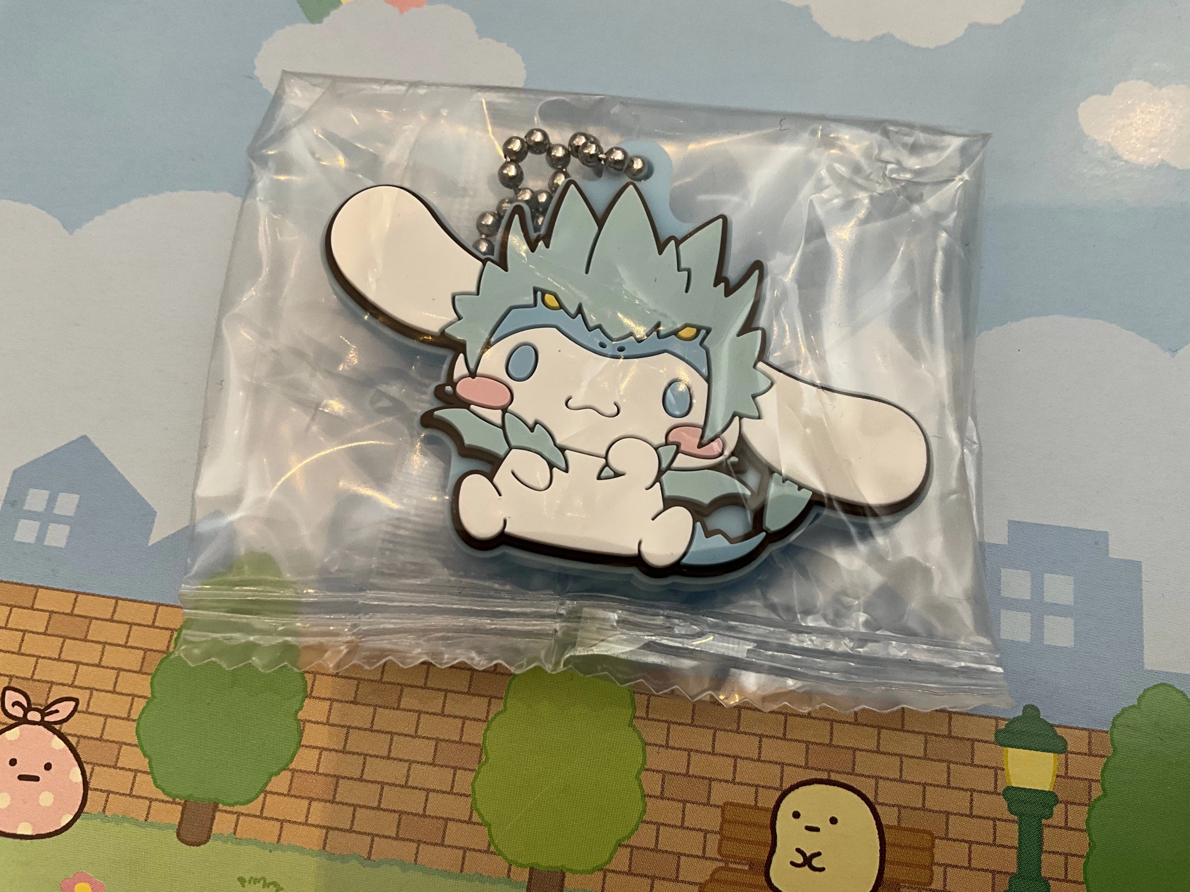 Monster Hunter 20th Anniversary x Sanrio Rubber Keychain 10 Pieces Set (In-stock) Movie Goods