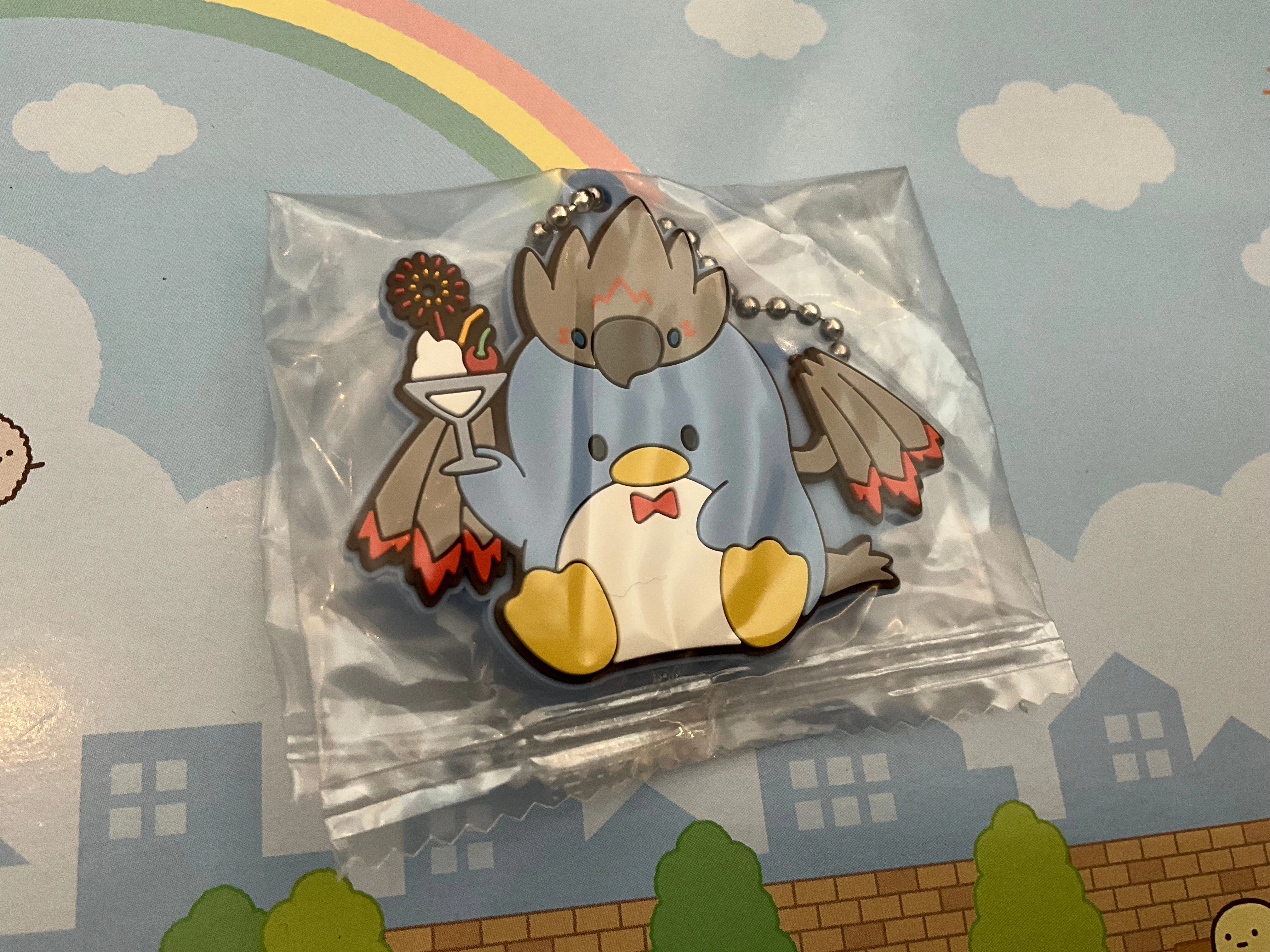 Monster Hunter 20th Anniversary x Sanrio Rubber Keychain 10 Pieces Set (In-stock) Hero Figure