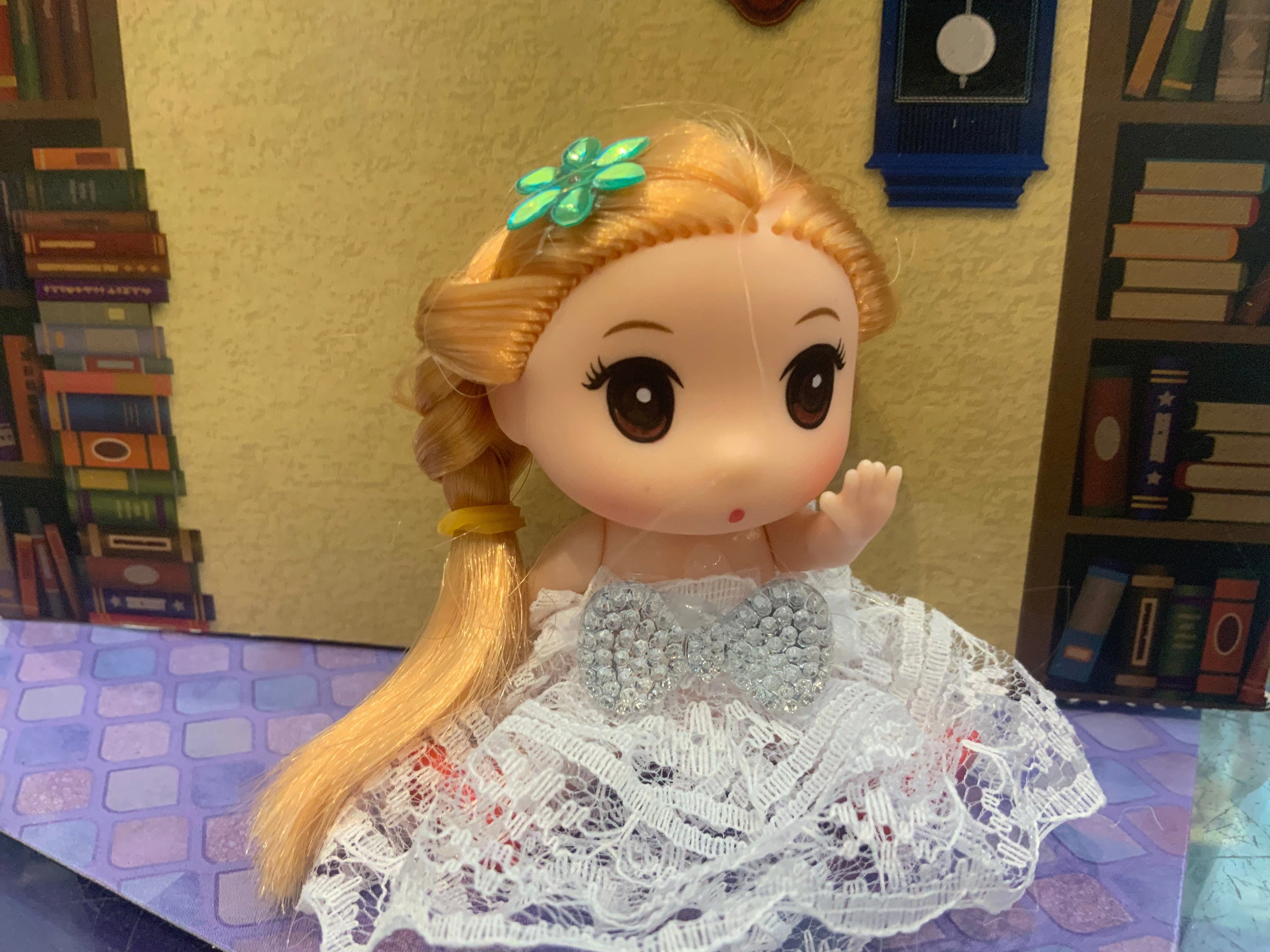 Movie Piece Secret Figure Feminine Little Doll Keychain 6 Pieces Set (In-stock)