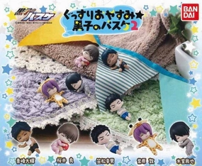 Swapable Head Greek Statue Kuroko no Basketball Characters Sleeping Mini Figure Vol.2 5 Pieces Set (In-stock)