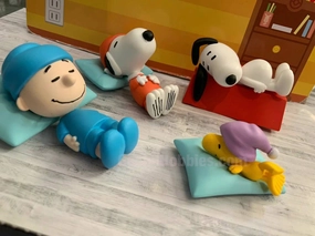 Snoopy and Friends Sleeping Figure 4 Pieces Set (In-stock) Branded Product Seasonal Decoration