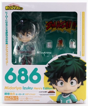 Plush Companion Cultural Heritage Nendoroid #686 Midoriya Izuku Hero's Edition (Deku) My Hero Academia