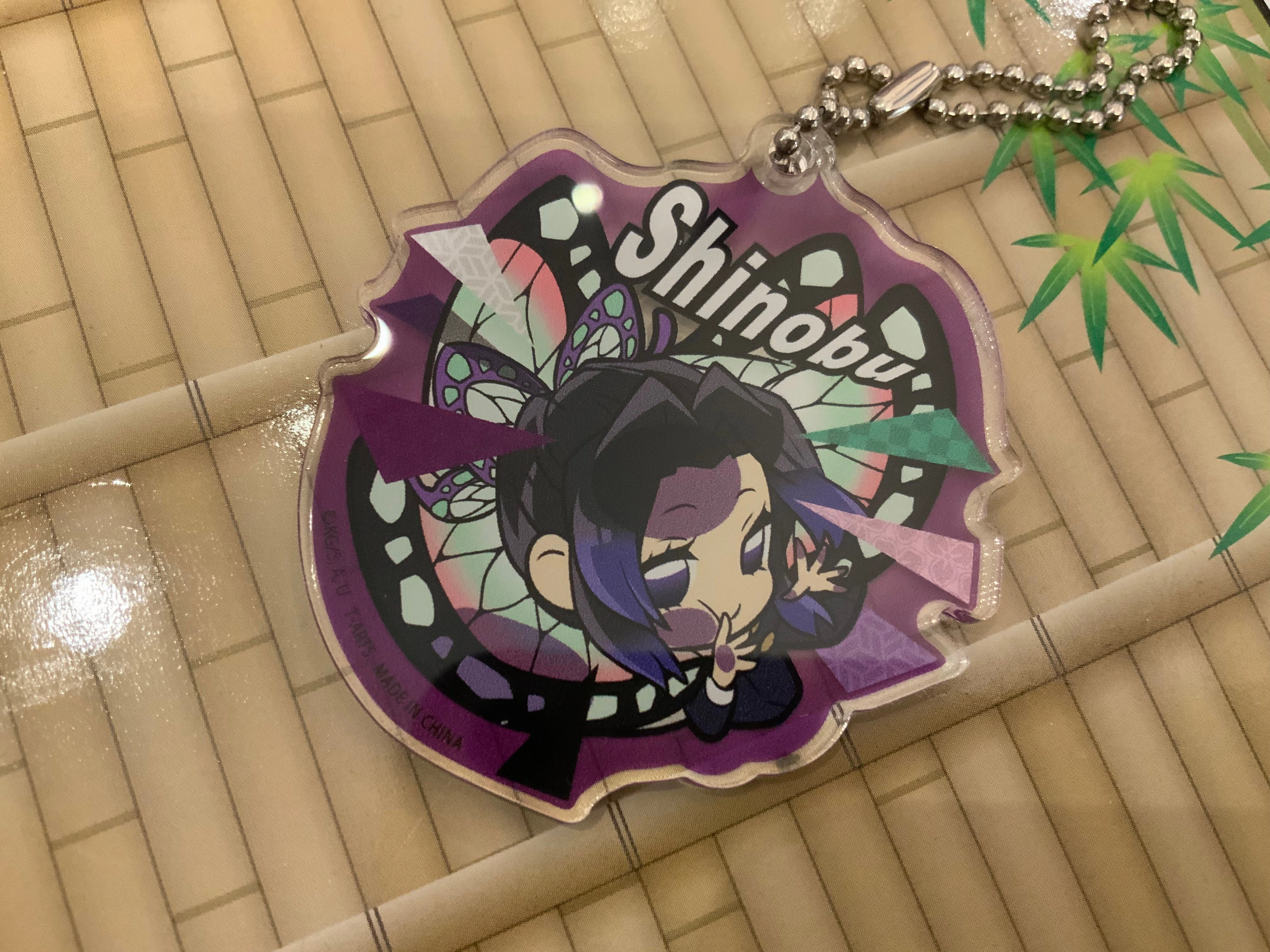 Pita Deforme Kimetsu no Yaiba Demon Slayer Character Acrylic Keychain Vol.2 12 Pieces Set (In-stock) Train Model