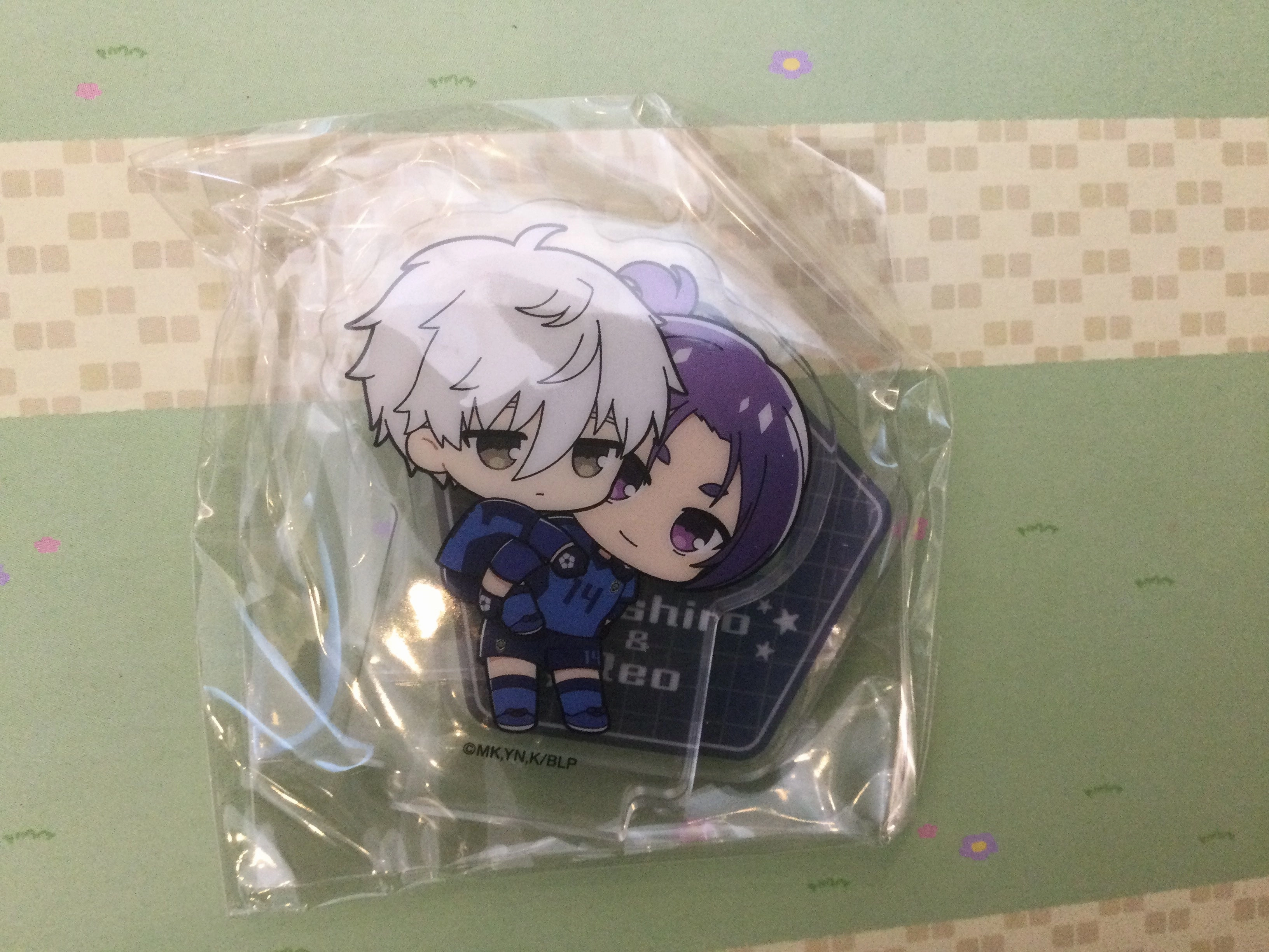 NIC Blue Lock Characters Small Acrylic Stand 6 Pieces Set (In-stock) Video Game Adaptation Customer Favorite