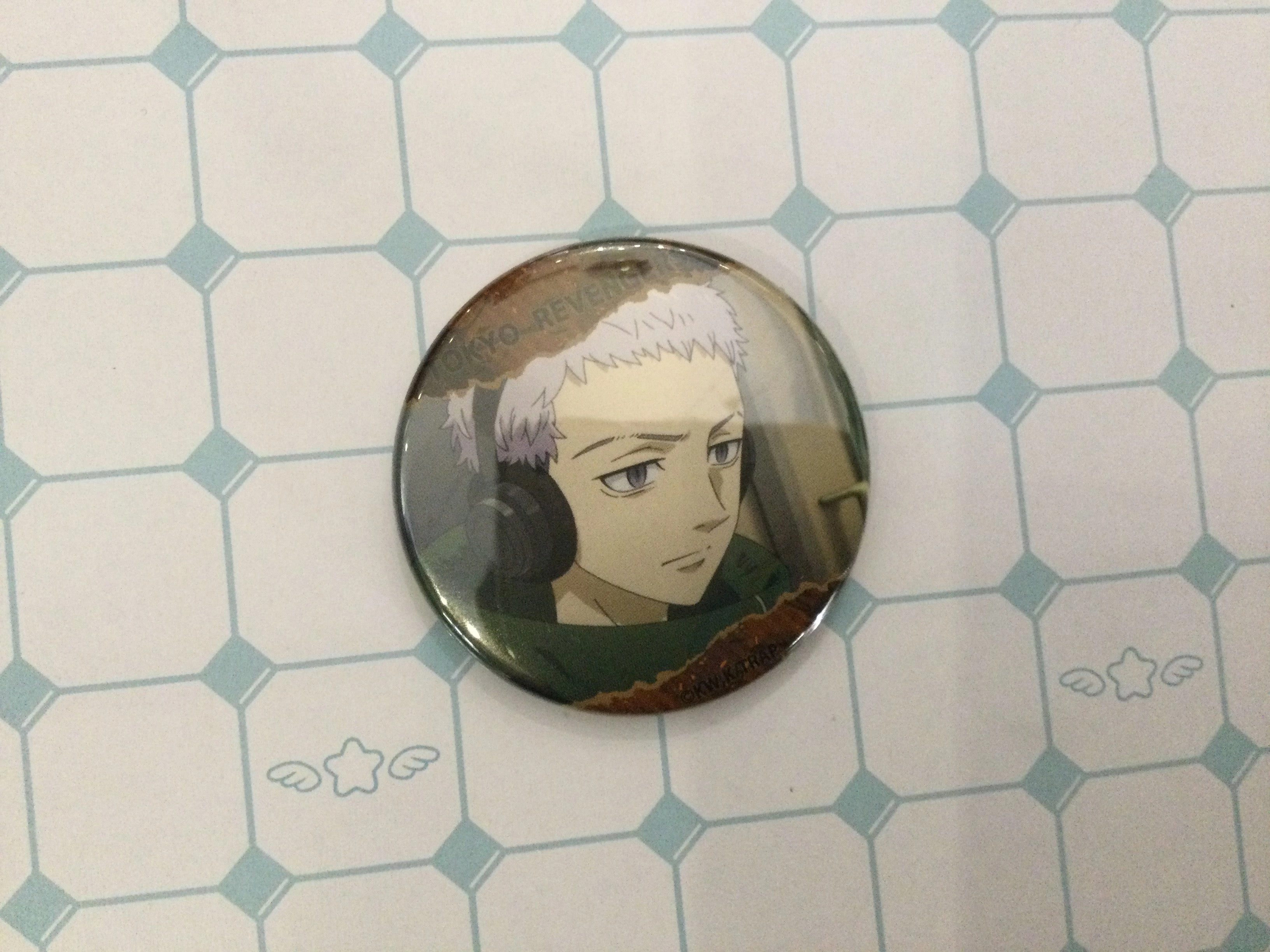 Official Merchandise PVC Product NIC Tokyo Revengers The Animation Character Badge 10 Pieces Set (In-stock)