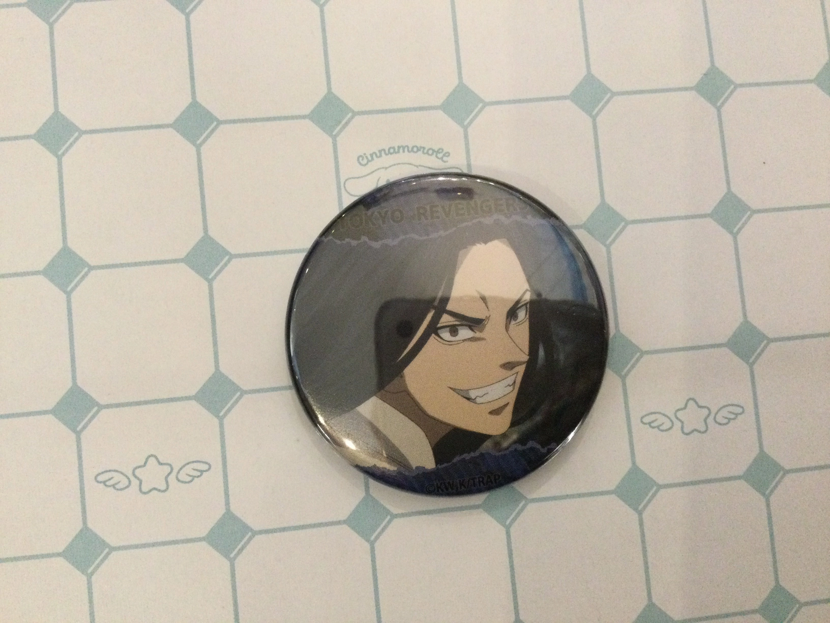 Vintage Collectible Movie Hobby NIC Tokyo Revengers The Animation Character Badge 10 Pieces Set (In-stock)