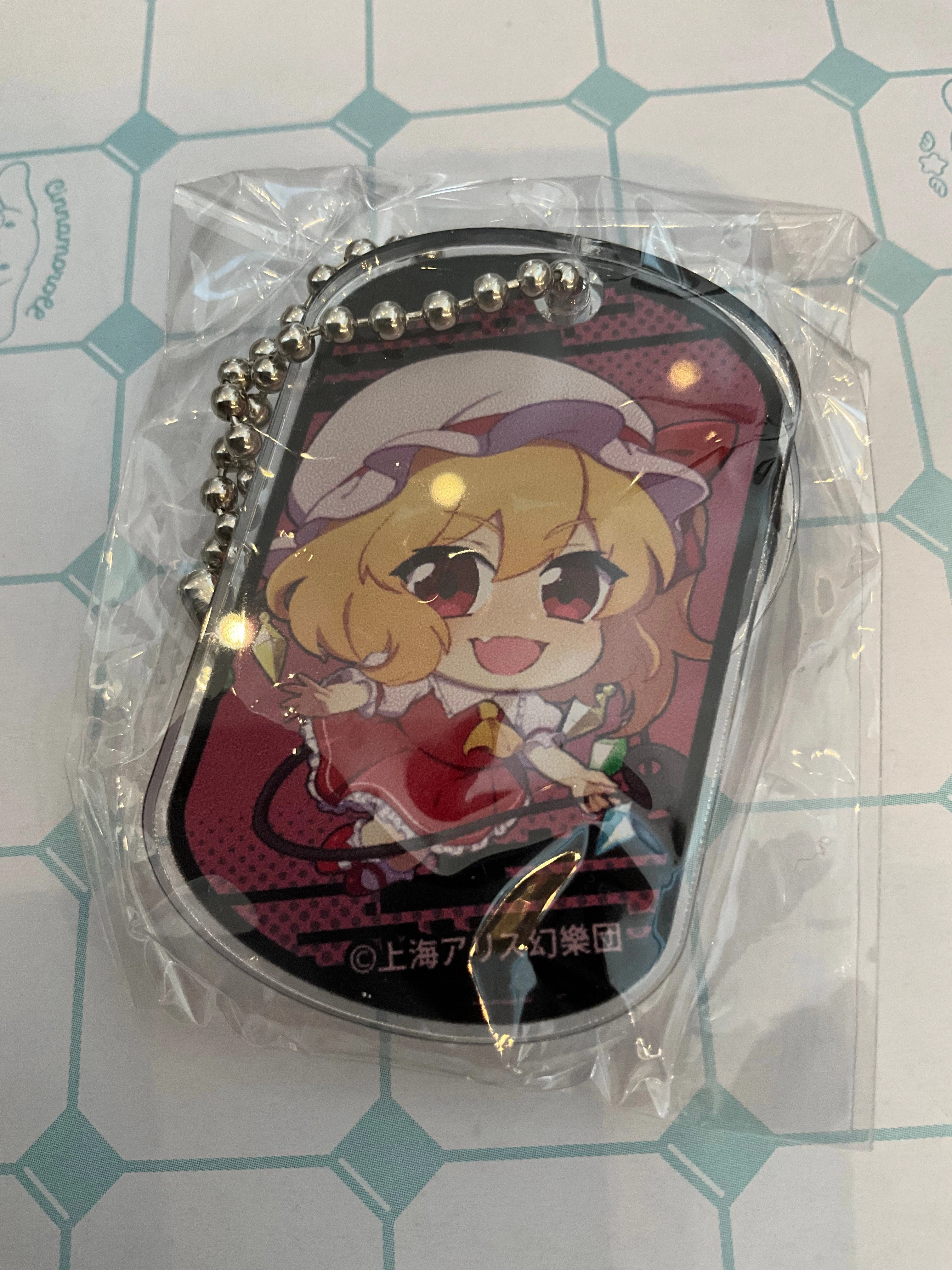Limited Model Superhero Object NIC Touhou Project Characters Chibi Acrylic Keychain 10 Pieces Set (In-stock)