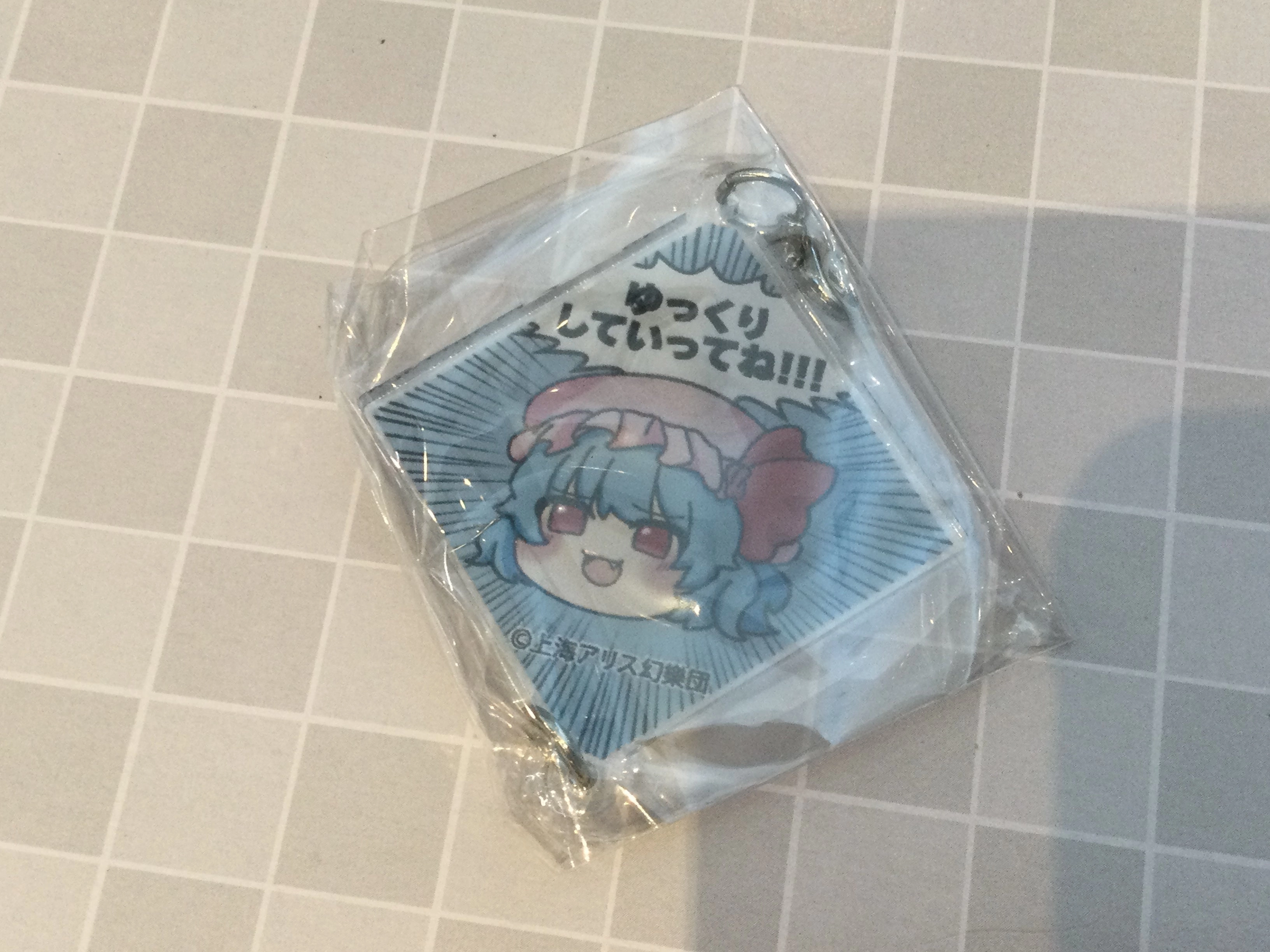 Collectible Sculpture Business gift NIC Touhou Project Characters Yukkuri Acrylic Keychain 10 Pieces Set (In-stock)