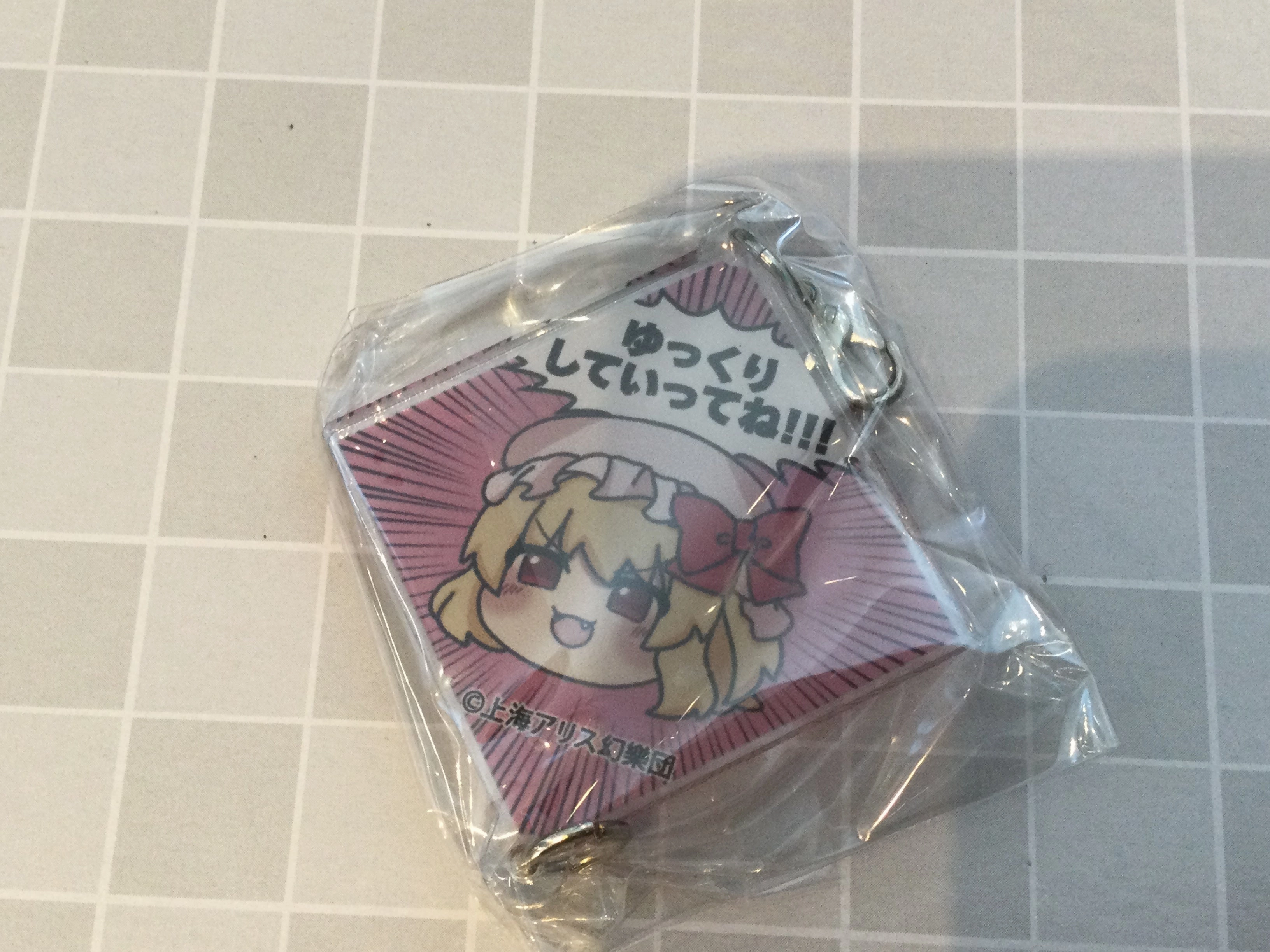 Augmented reality PVC Creation NIC Touhou Project Characters Yukkuri Acrylic Keychain 10 Pieces Set (In-stock)