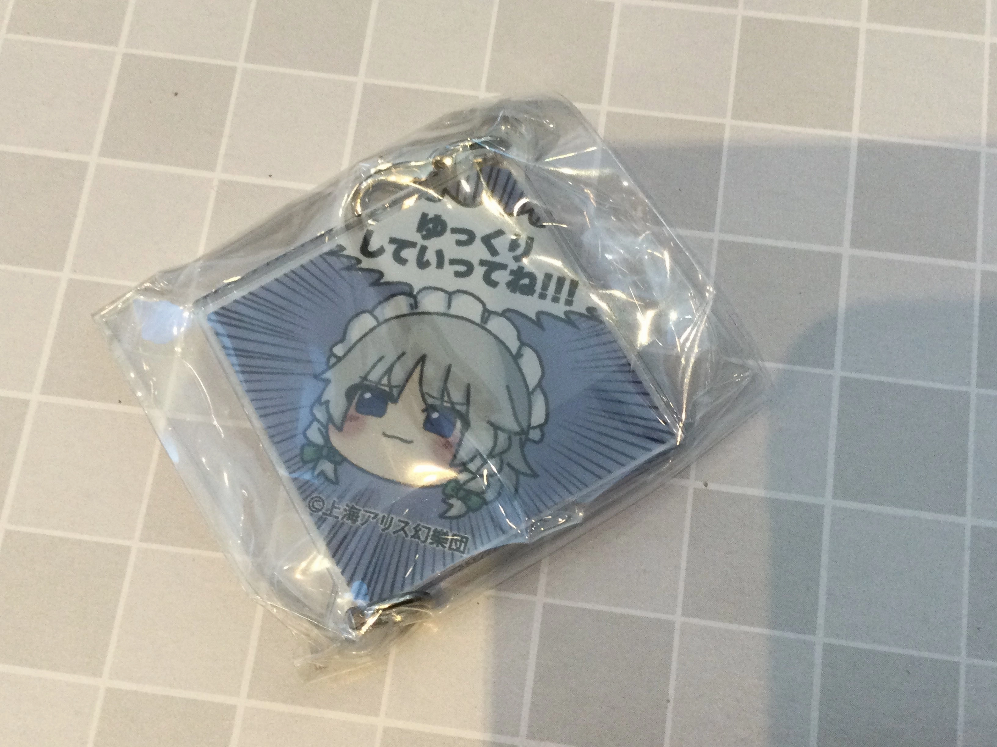 NIC Touhou Project Characters Yukkuri Acrylic Keychain 10 Pieces Set (In-stock) Scandinavian design