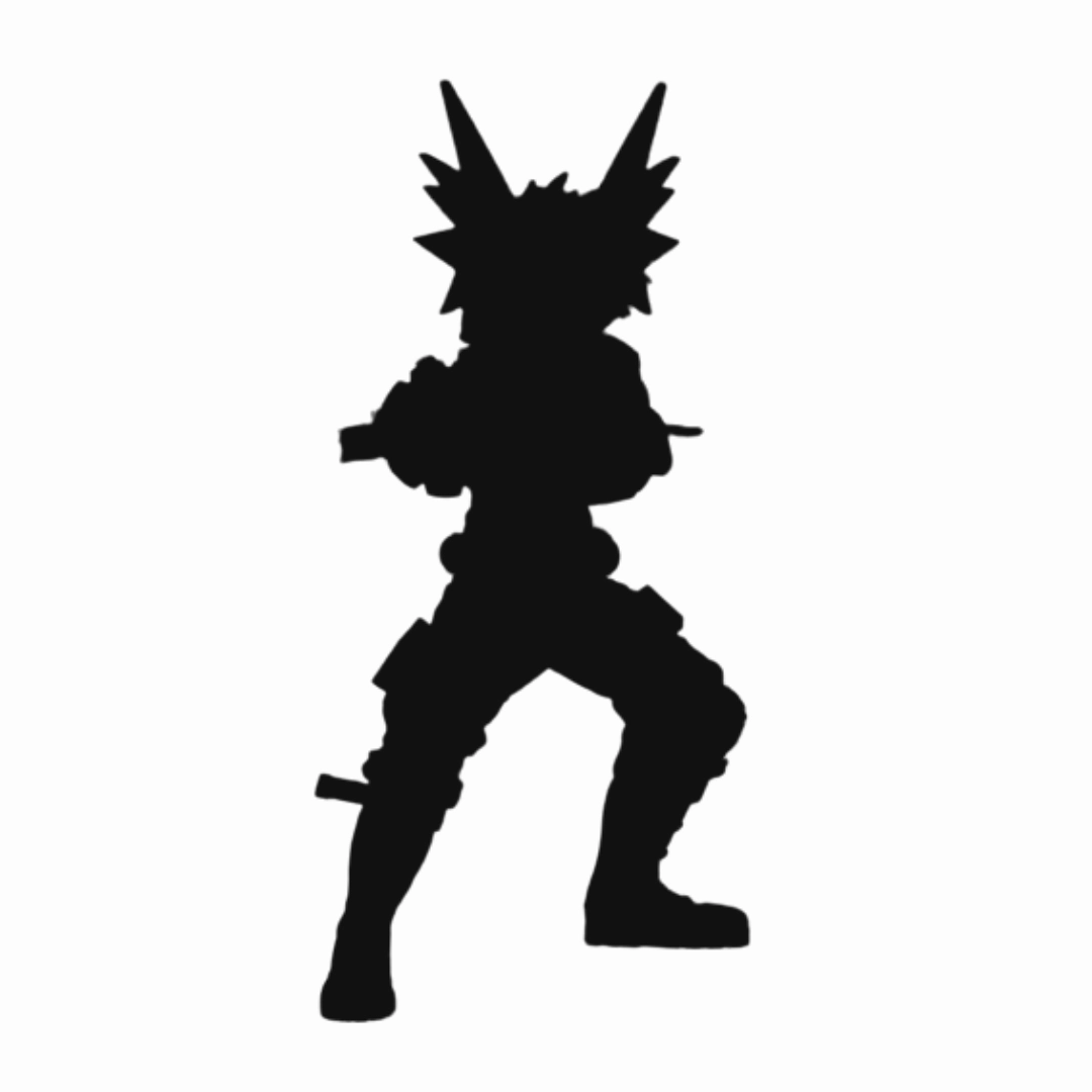 "My Hero Academia" Figuno-IZUKU MIDORIYA?KATSUKI BAKUGO- ??C:KATSUKI BAKUGO Vintage Theme